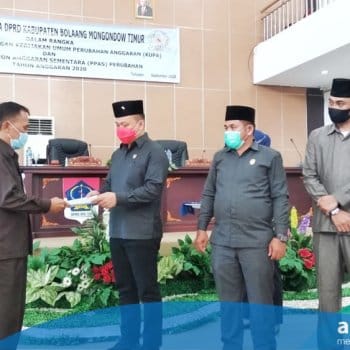 DPRD dan Pemkab Boltim Bahas Rancangan KUPA-PPAS Tahun Anggaran 2020