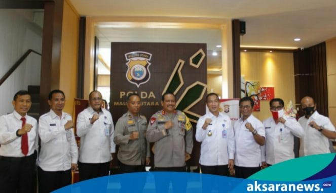 Resmi ‘Nahkodai’ BNNP Malut, Hardi Siahaan Tingkatkan Sinergitas Sambangi Unsur Forkopimda