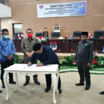 DPRD Boltim ‘Marathon’ Tetapkan APBD 2021