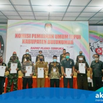 KPU Bulukumba Gelar Rapat Pleno Terbuka Rekapitulasi Hasil Perhitungan Suara Pemilu 2020