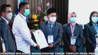KPU Tetapkan Bupati dan Wakil Bupati Terpilih, Oskar: Terima Kasih Rakyat Boltim
