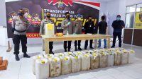 Polres Boltim ungkap peredaran ratusan liter Miras jenis captikus