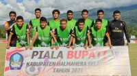 Tim sepakbola PON Malut cetak 3 gol ke gawang Askab Haltim