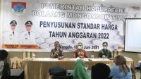 Oskar Manoppo tutup kegiatan penyusunan SSH Pemerintah Boltim