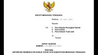 Bupati James Sumendap keluarkan surat edaran terkait antisipasi peningkatan Covid-19 di Mitra