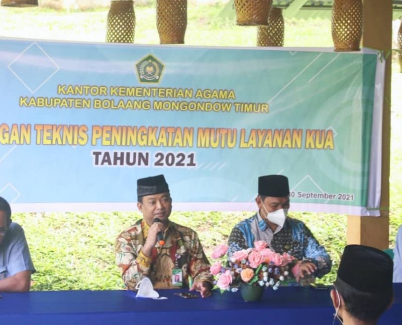 Kemenag Boltim tingkatkan mutu layanan KUA berbasis aplikasi