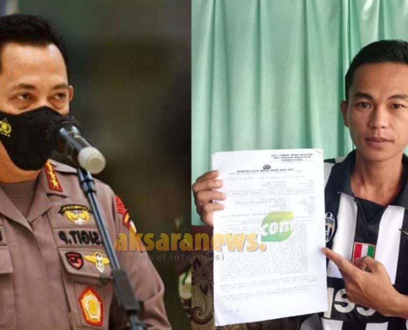 Pak Kapolri tandatangan saya dipalsukan, hampir dua tahun laporan mengendap di kantor polisi