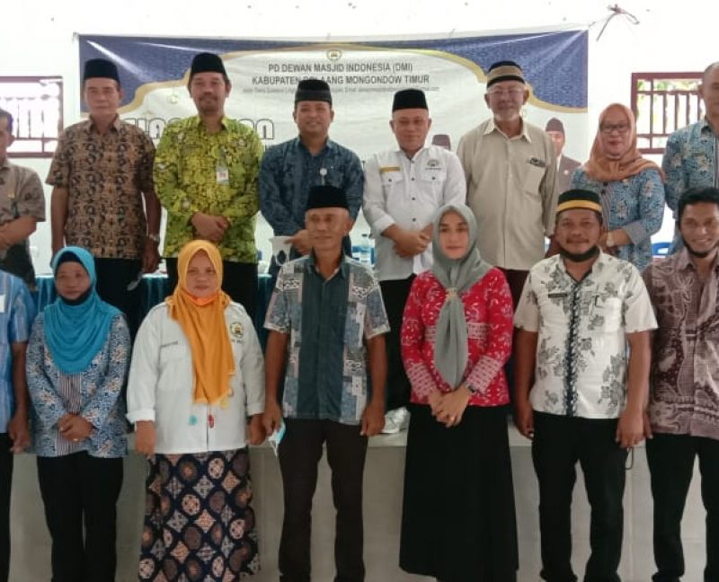 Dewan Masjid Indonesia Kecamatan Nuangan dan Motongkad terbentuk