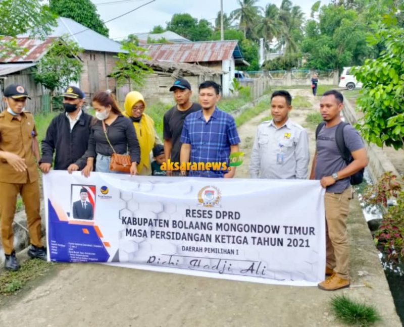 Warga Buyat usul peningkatan jalan dan tanggul saat reses Richi Hadji Ali