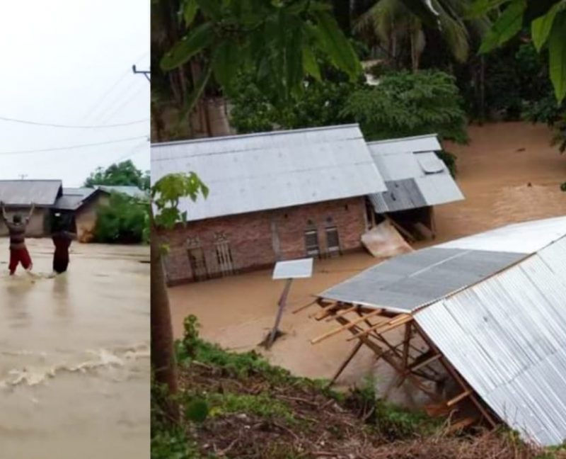 Hujan deras guyur pesisir Boltim hanyutkan 3 rumah di Motongkad Utara