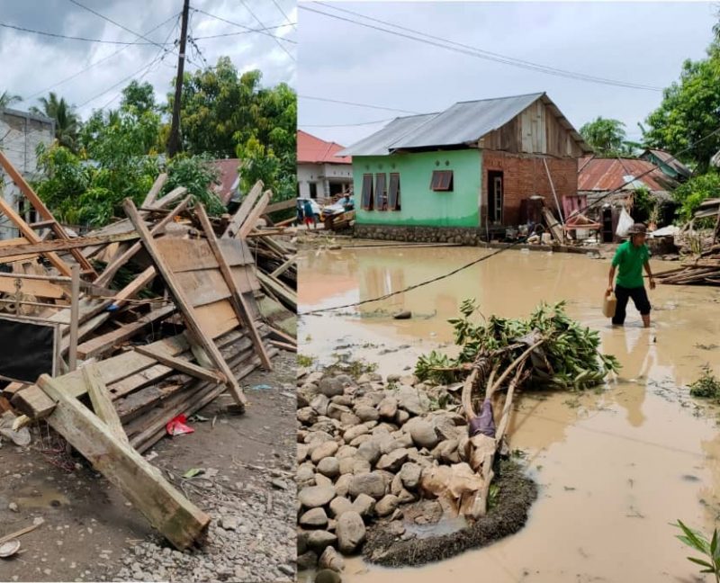 Pemkab Boltim dirikan posko terpadu bantu korban banjir