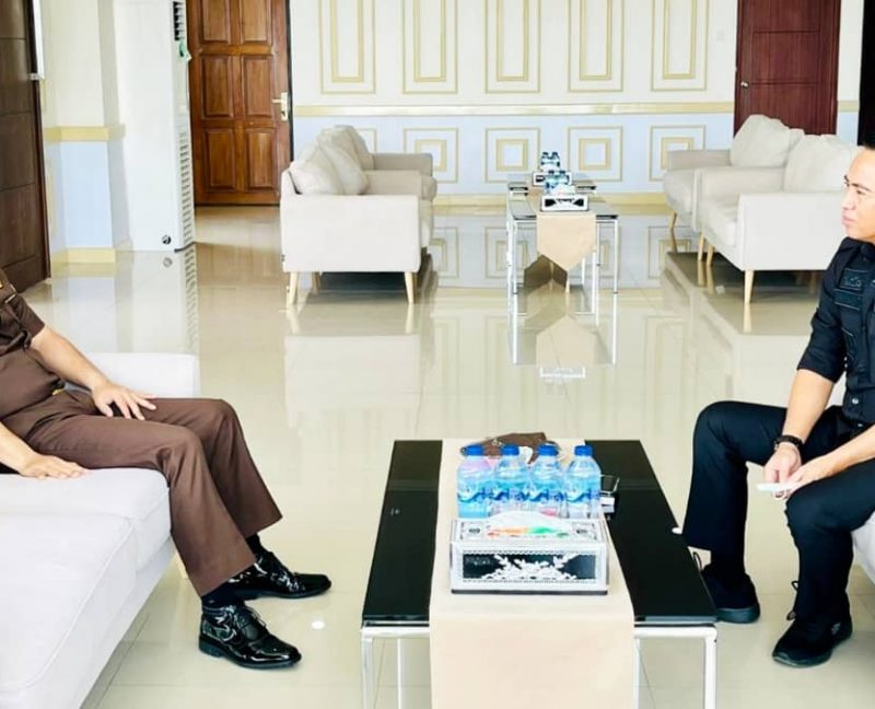 Jalin sinergitas, Kajari Kotamobagu silaturahmi dengan Bupati Boltim