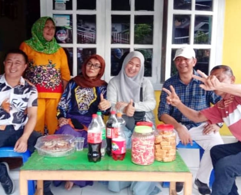 Lebaran ketupat di Buyat, Oskar Manoppo silaturahmi dengan warga