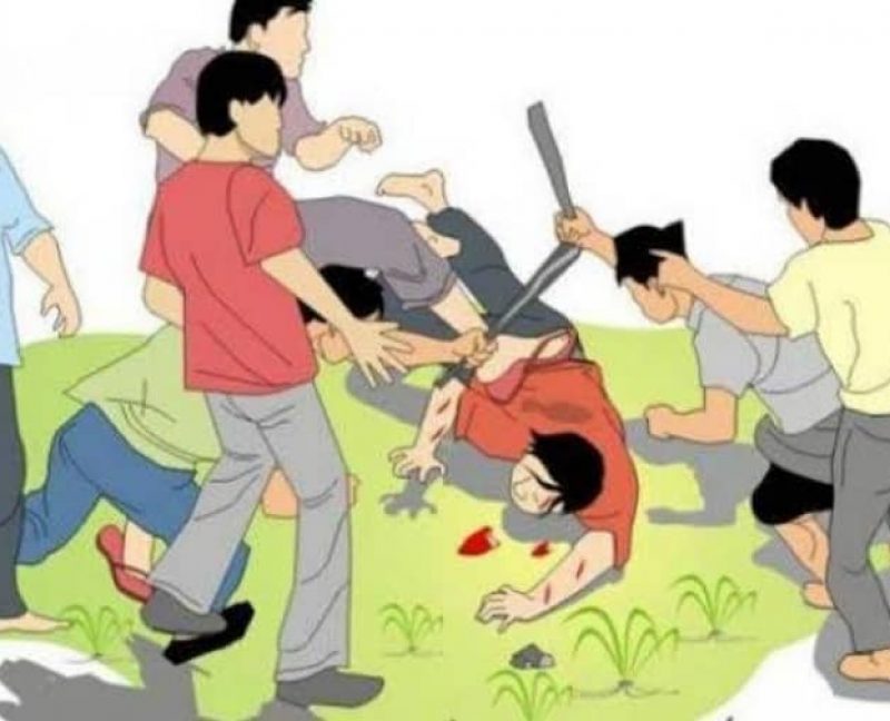 Viral video pengeroyokan seorang perempuan di Nuangan, pelaku puluhan remaja laki-laki