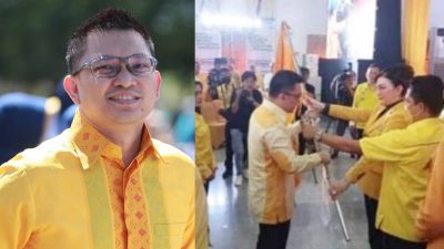 Resmi dilantik ketua Golkar Bolmong, Ahmad Doli Kurnia Tanjung harap ADM bisa kembalikan kejayaan Partai Golkar