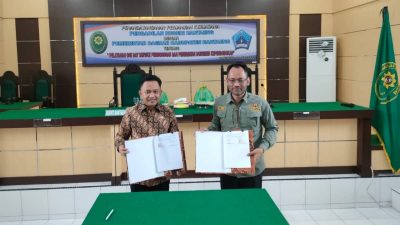 Bupati Ilham Azikin teken MOU dengan PN Bantaeng, terkait layanan kependudukan terintergrasi