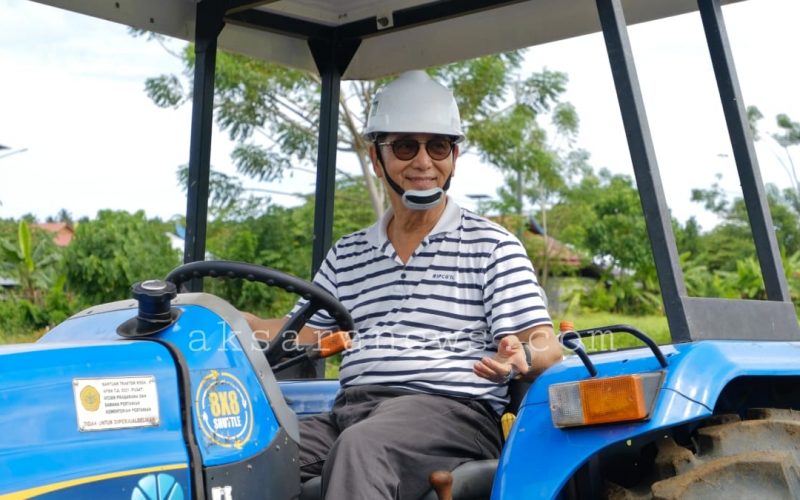 Henry Tirayoh tinjau lokasi investasi Hotel Berbintang di Tutuyan Boltim