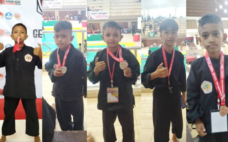 Pelajar Boltim raih medali emas turnamen pencak silat se-Sulut