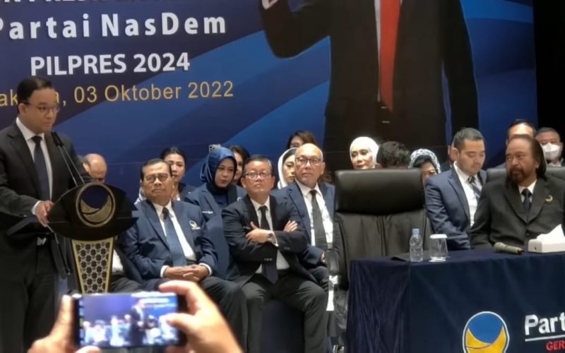 Anies Baswedan resmi dideklarasikan sebagai calon Presiden RI 2024