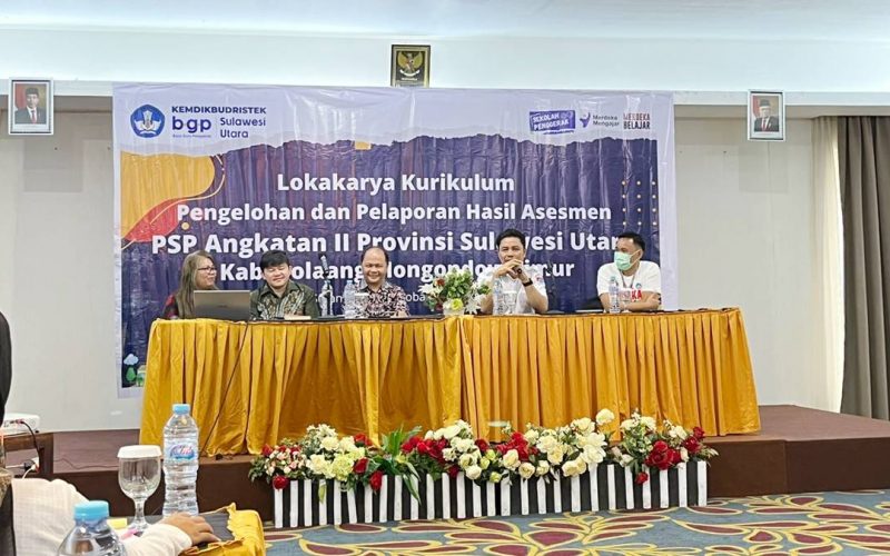Lima sekolah di Boltim mengikuti lokakarya program sekolah penggerak gelombang dua BGP Sulut
