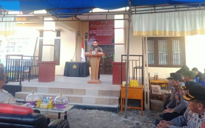 Resmikan Polsub Sektor Gantarangkeke, ini harapan Bupati Bantaeng