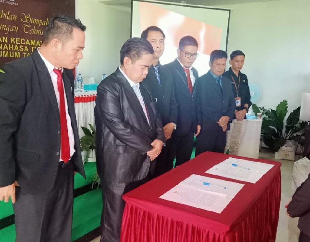 KPU Mitra resmi lantik sebanyak 60 orang Anggota PPK