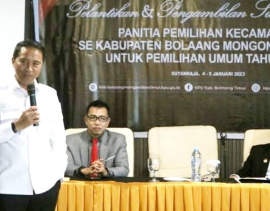 Bupati Sachrul berpesan penyelenggara Pemilu harus memiliki Integritas