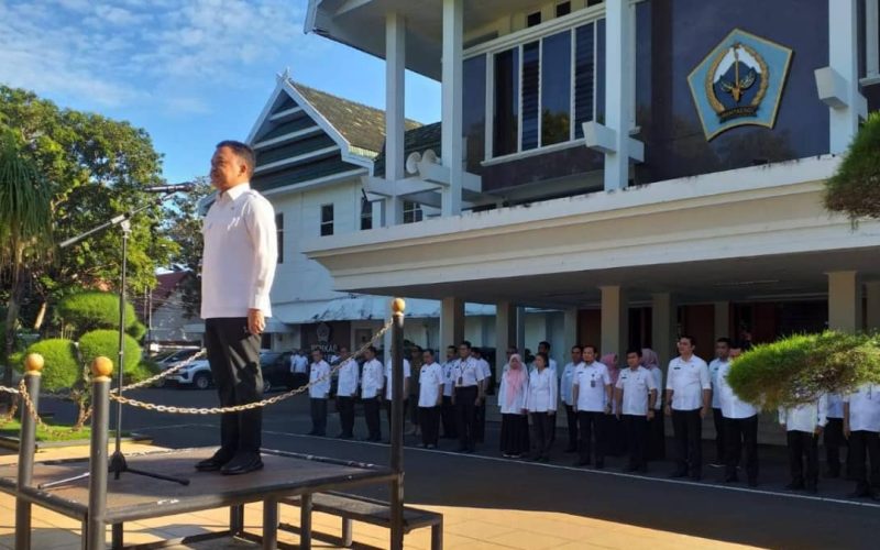 Bupati Ilham Azikin pimpin apel gabungan usai cuti lebaran Idul Fitri