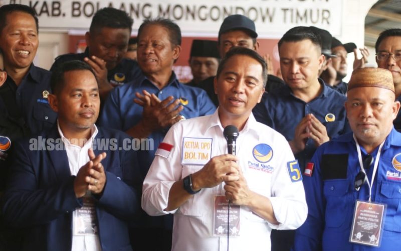 Nasdem Boltim targetkan kuasai Parlemen pada 2024