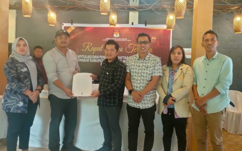 KPU Boltim tetapkan DPT Pemilu 2024 Kabupaten Boltim sebanyak 60.994 Pemilih