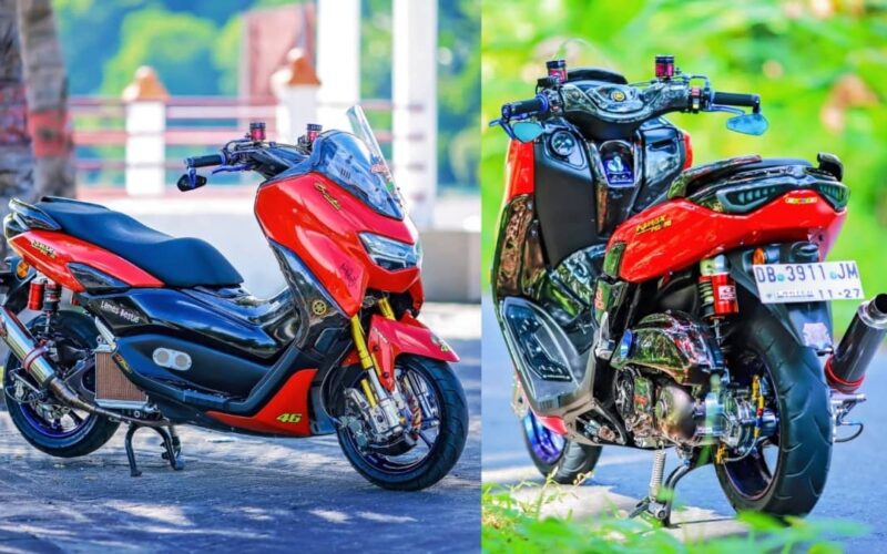 Modifikasi Yamaha Nmax 2023 di Minahasa Tenggara: Mengusung Tampilan Hedon yang Nyaman di Jalanan
