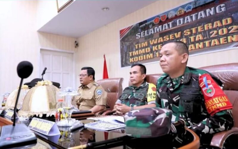 Penjabat Bupati Abubakar sambut kunjungan Tim Wasev TMMD ke-118 di Bantaeng