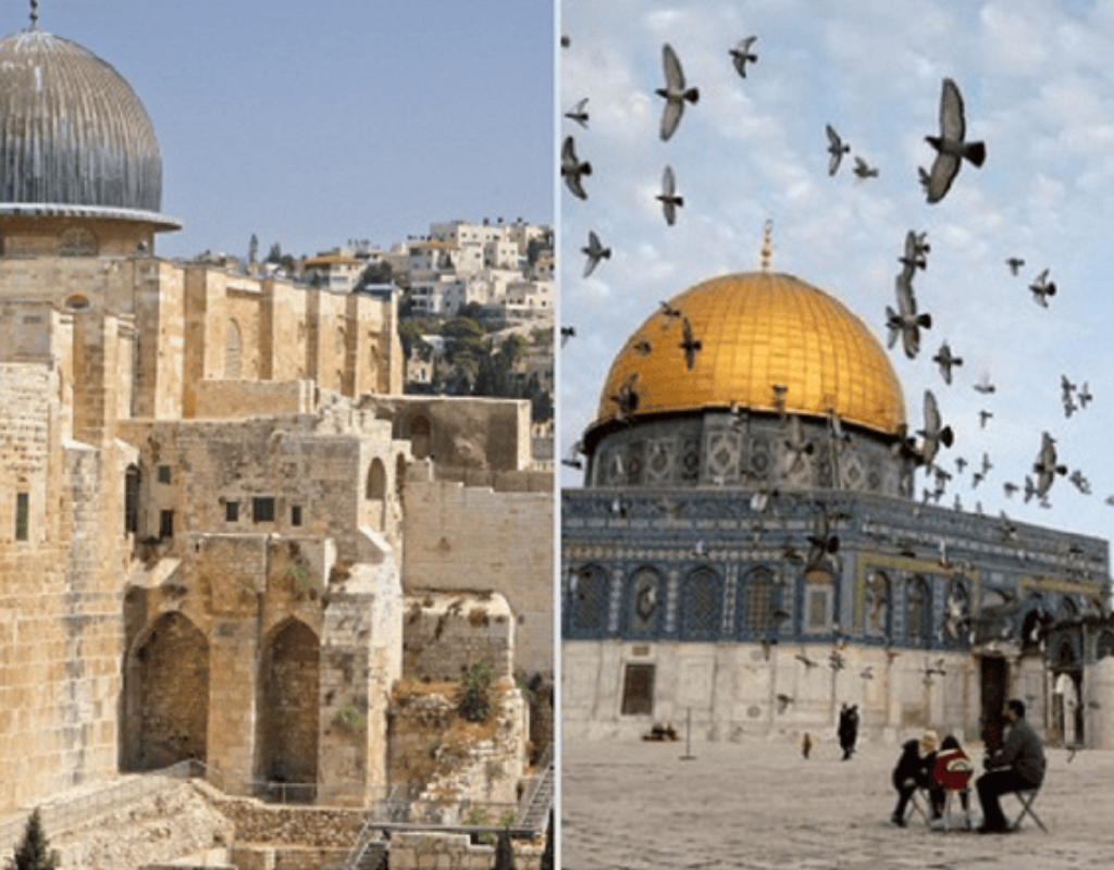 Jangan salah, ini perbedaan Masjid Al Aqsa dengan Masjid berkubah emas Dome of the Rock