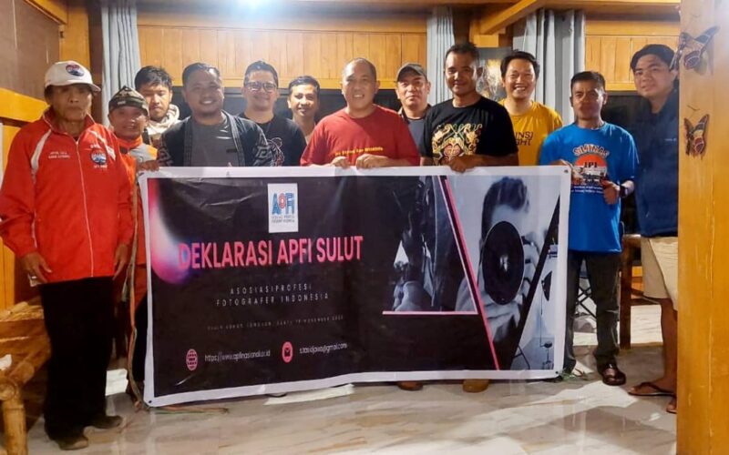 Asosiasi Profesi Fotografi Indonesia Pengda Sulut resmi terbentuk