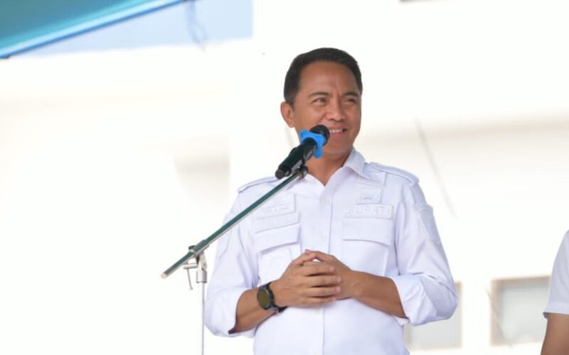 Bupati Boltim Sam Sachrul Mamonto pimpin apel kerja perdana 2024
