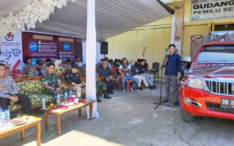 KPU Bolaang Mongondow Timur salurkan logistik Pemilu 2024