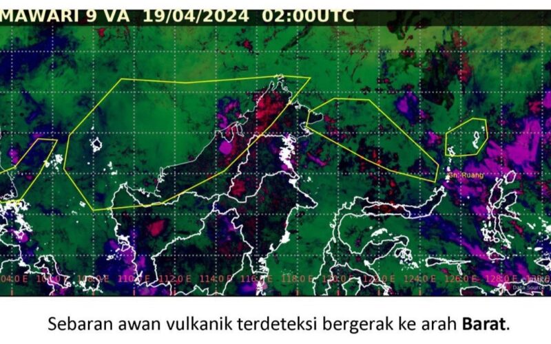BMKG sebut dampak letusan Gunung Ruang Sitaro dapat merusak Pesawat