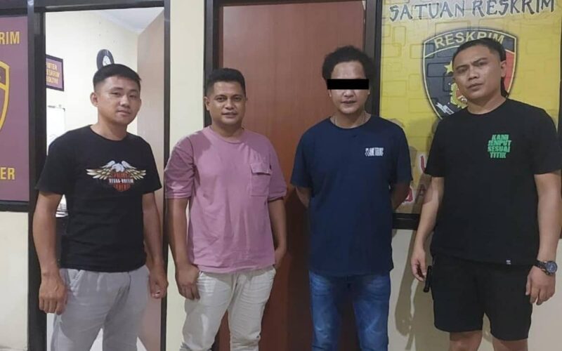 Pemuda Tutuyan yang Pukul Polisi hingga memar di Bibir ditangkap tim Resmob Polres Boltim
