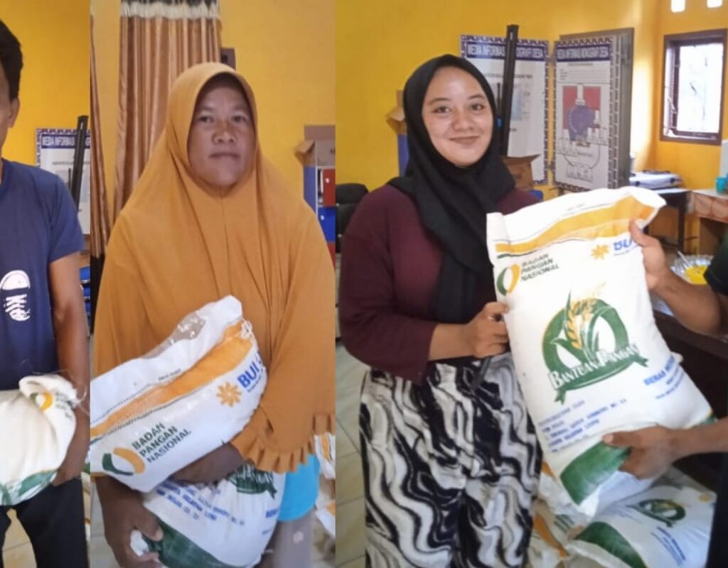 Pemdes Paret Timur salurkan bantuan Pangan Tahun 2024 untuk 45 warga