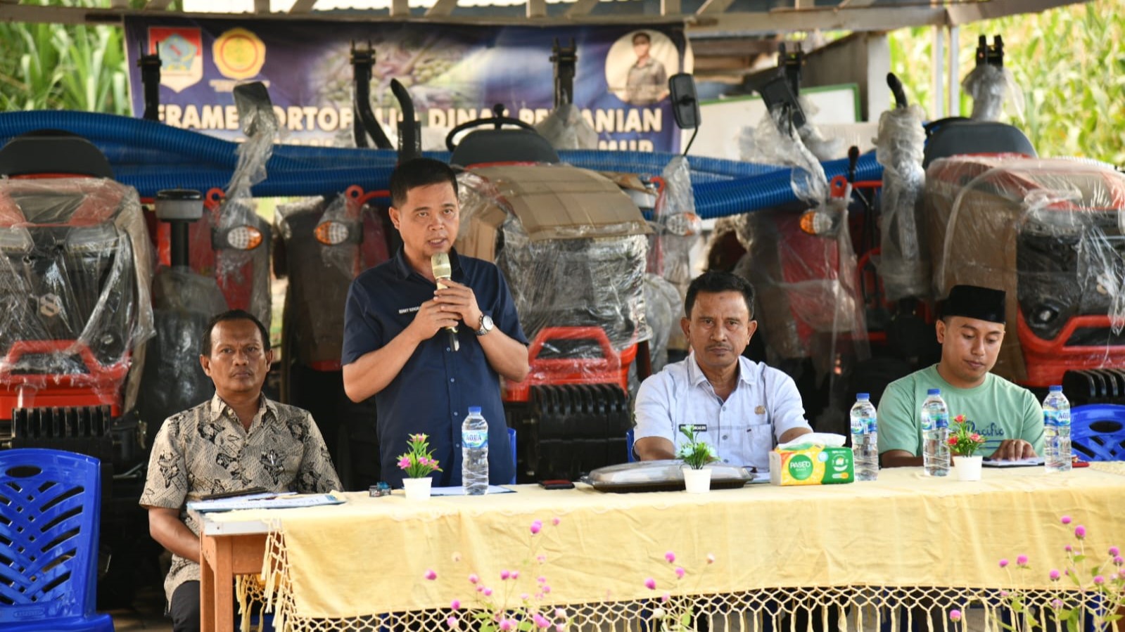 Kepala Dinas Pertanian Boltim, Benny Mokoginta, SP