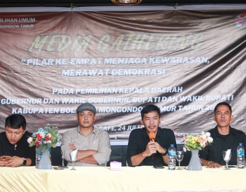 Rusmin Mamonto tekankan pentingnya peran Media dalam mengawal Proses Pilkada Boltim 2024
