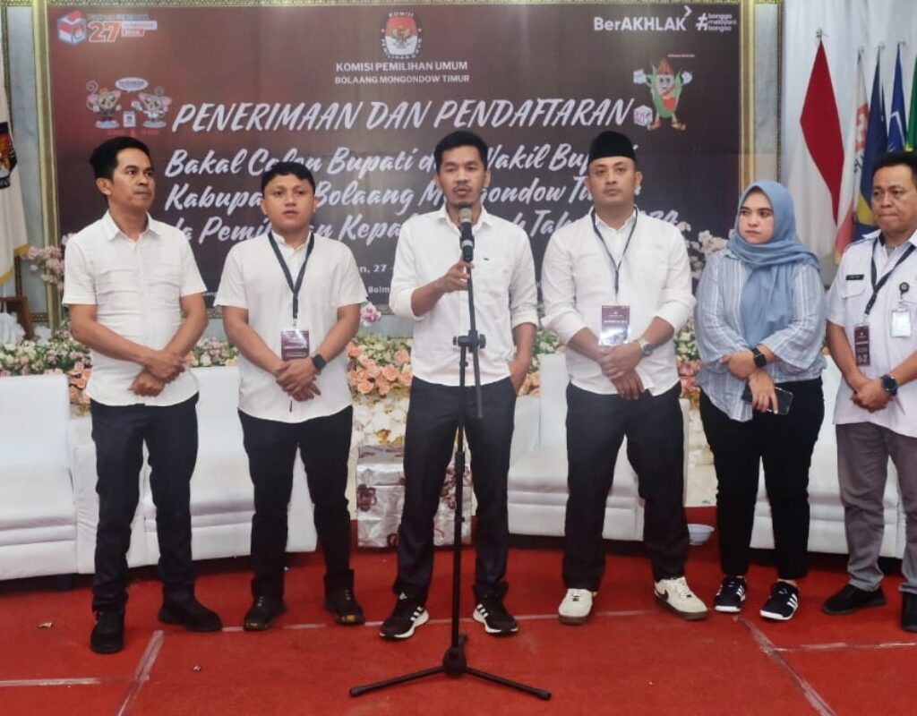 KPU resmi tutup pendaftaran, Pilkada Boltim hanya diikuti 2 bakal Paslon