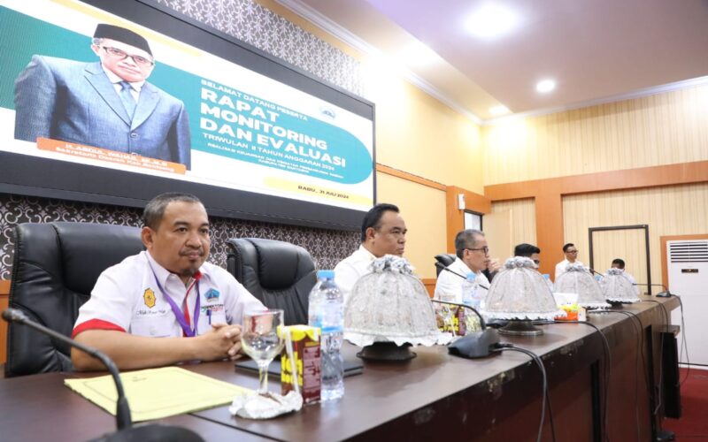 Buka rapat realisasi keuangan, Abdul Wahab ingatkan netralitas ASN
