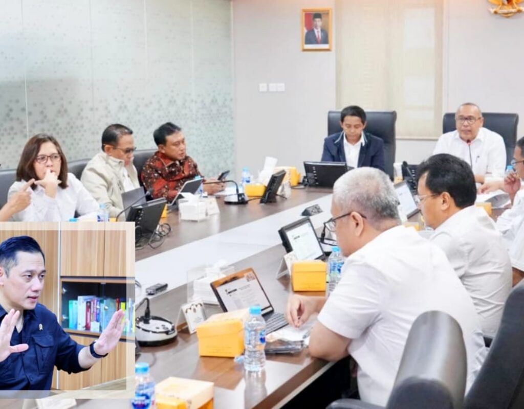 Menteri AHY Pastikan Seluruh Jajaran Menuntaskan Target-target Program saat Rapim di Bekasi