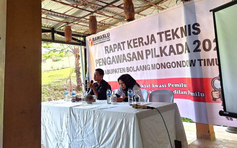 Bawaslu Boltim gelar Rakernis Pengawasan Pilkada 2024: Fokus pada kampanye dan pemasangan APK