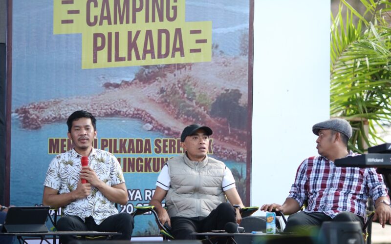 KPU Boltim gelar Camping Pilkada Ramah Lingkungan di Pantai Batu Buaya Resort