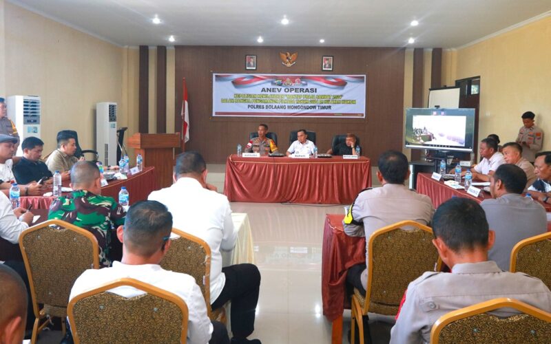 Hasil rapat Polres Boltim, KPU, Bawaslu dan Paslon: aturan baru kampanye menuju Pilkada damai