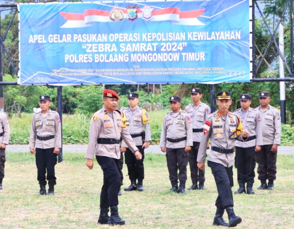 Operasi Zebra Samrat 2024 mulai hari ini, Polres Boltim sasar pelanggar lalu lintas
