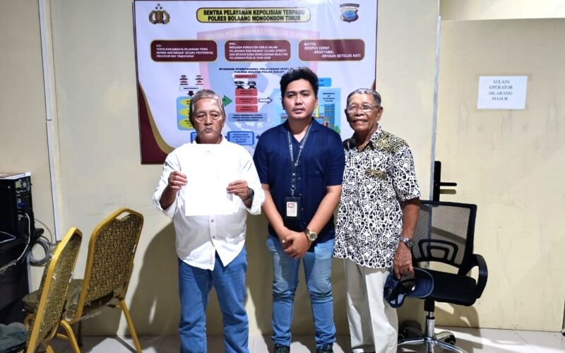 Yance Tawas dilaporkan keluarga Mamonto atas tuduhan Hoaks dan pencemaran nama baik 