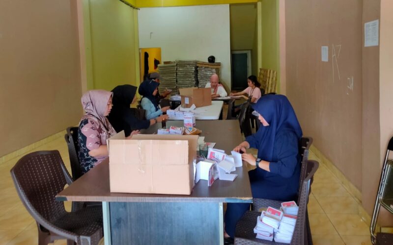 KPU Boltim pastikan distribusi logistik aman meski ada kerusakan surat suara